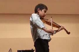 子供バイオリン教室の写真
