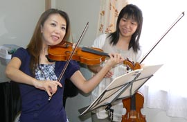 バイオリン教室の写真